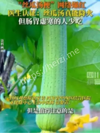 丝瓜汤梗起源